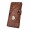 Steampunk Brown Mens Womens Wallet Leather Movement Purses Vintage Retro Medium and long hand wallet Change wallet