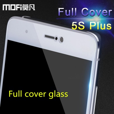 Xiaomi mi5s plus glass MOFi original Xiaomi mi5s plus tempered glass screen protector HD front guard film Snapdragon 821 5.7inch 
