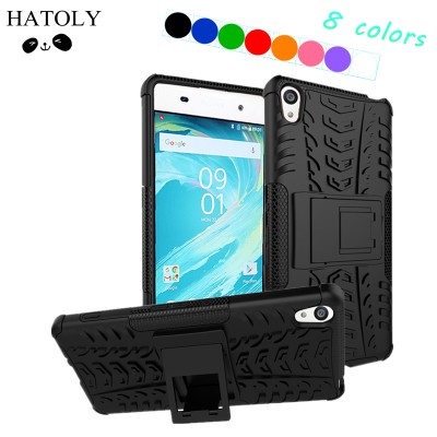 For Cover Sony Xperia XA Case Heavy Duty Hard Rubber Silicone Phone Case for Sony Xperia XA Cover for Sony XA Dual Phone Bag