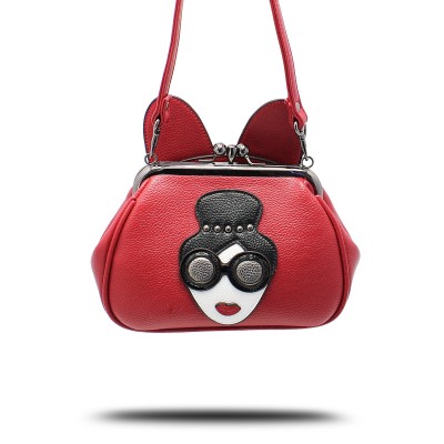 Sexy Bag 2019 Handbag Mouse Ears Lock Chain Crossbody Bag Small Handbag Shoulder Bags Purse Sexy Ladies Pattern Bag