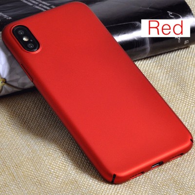 MOFI Phone Case for iphone X cover hard red PC for X case back cover red MOFi capa coque funda accessories simple 10 fit blue rose gold