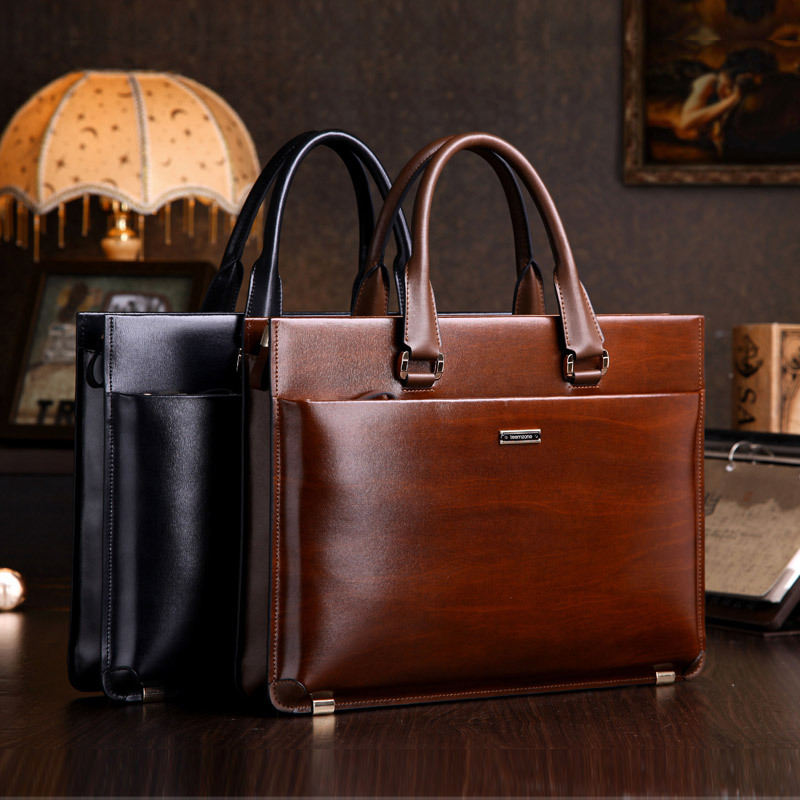 leather business bag