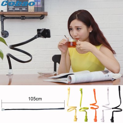 Universal long arm mobile holder stand flexible foldable desk stand mount holder for smartphone mobile phone