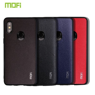 Xiaomi Mi 8 Case Mi 8 Pro Case Mi 8 Lite Case Xiaomi Mi 8 Explorer Case Cover Mofi Business Hard Back Cover Pu Leather Phone Case for Xiaomi