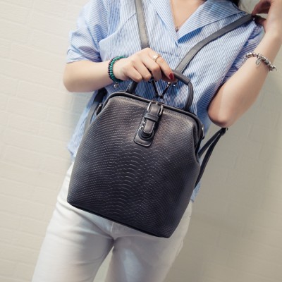 New Brand Hot European Women Ladies Famous Belt bags Womens PU Leather Rucksack Bag for adults girls