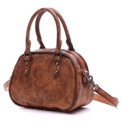 2019 New Arrival Flap Original Design Genuine Leather Vintage Women Handbags Crossbody Single Shoulder Totes Retro Style 