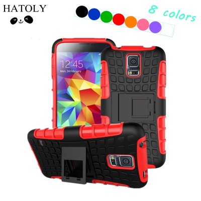 For Cover Samsung Galaxy S5 Case Heavy Duty Hard Rubber Silicone Phone Case for Samsung Galaxy S5 Cover for Samsung S5