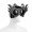 Original New Steampunk Horn Headband Headdress Halloween Cosplay Masks Black Sexy Leather Mask Masquerade Half Face Mask
