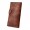 Steampunk Brown Mens Womens Wallet Leather Movement Purses Vintage Retro Medium and long hand wallet Change wallet