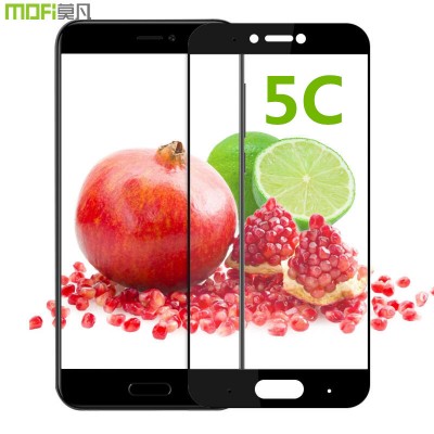 Xiaomi mi 5c glass screen protector xiaomi 5c tempered glass full cover 9H 2.5D xiaomi mi5c protective glass hard white black 