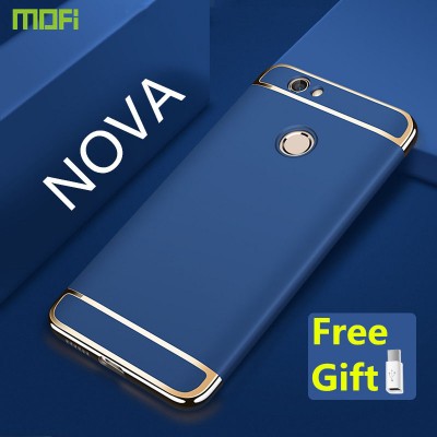 MOFi Case for Huawei nova case cover MOFi original luxury back case 3 in 1 joint cover capa coque funda hawei nova rose gold