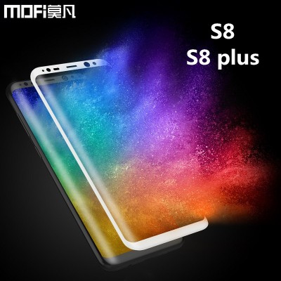 Phone Cases For Samsung For Samsung S8 glass for Samsung Galaxy S8 plus tempered glass S8+ glass S8 edge full cover screen protector 3D curved silver 