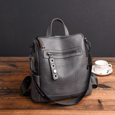2019 Designer Backpacks Women Leather Backpacks Female School BagS  for Teenager Girls  Travel Back Bag Retro Bagpack