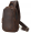 Brand Hot Sale Mens Leather Sling Bag Vintage Chest Shoulder Bags Casual Crossbody Backpack with USB Charging Port