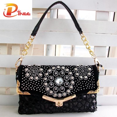 Rhinestone Handbags Designer Denim Handbags Women Bags Handbags Famous Brands High Quality woven Womens Shoulder Bag Messenger Bags Lady Purses