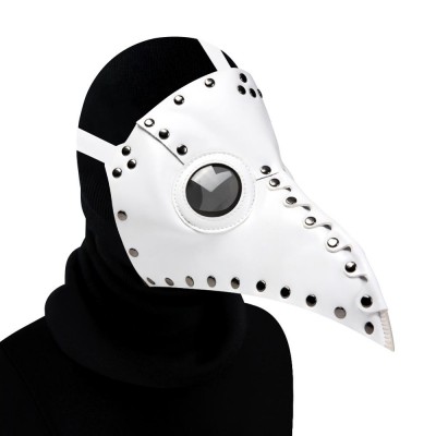 Steampunk Bird Mask Plague Doctor Mask Gear Duke Steampunk Plague Doctor Mask Long Nose Bird Mask Cosplay Fancy Mask Exclusive Gothic Retro Rock Leather Halloween Mask