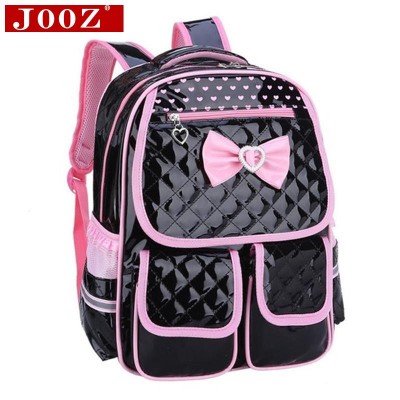 Backpacks for Girls New lovely Children School Bags for girls backpack Students leather Kids Book Bag butterfly Knot Backpacks for Teenage Girls