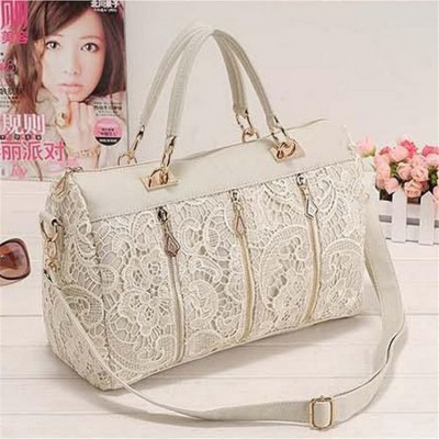 Sexy Bags 2019 New fashion trendy hot sale Vintage Sexy Women princess Lace Clutch Shoulder Purse Handbag Tote Bag for women