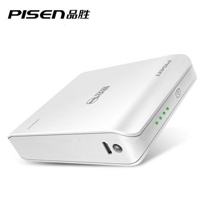 PISEN Fast Charger Power Bank 10000mah Mobile Portable Charger with Flashlight Powerbank External Battery for iPhone 6s xiaomi