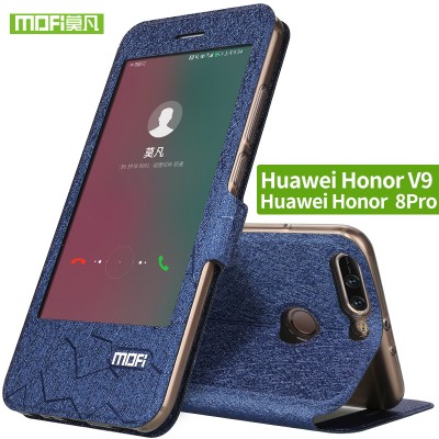 Huawei Honor 8 pro case Flip Leather cover Protection Soft Silicone Housing Slim Matte Phone Cases For Huawei Honor V9