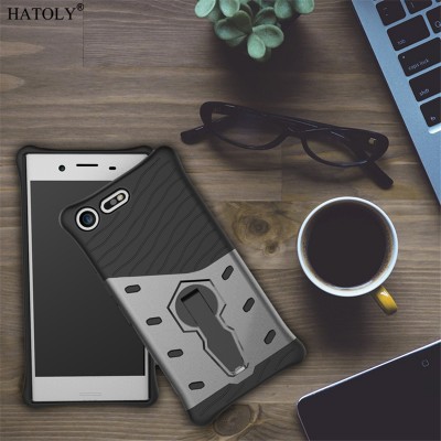 For Sony Xperia XZ Premium Cover Heavy Duty Shockproof Rugged Silicone Rubber Hard Back Phone Case for Sony Xperia XZ Premium