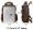 Original Brand Dark Brown Vintage Men's Genuine Crazy Horse Leather 14 Inch Multi Pockets Laptop Backpack Shoulder Bag Travel Bag
