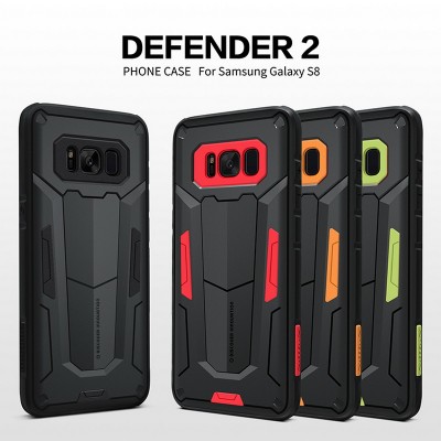 Shockproof Case For Samsung Galaxy S8 S8 Plus Note 8 NILLKIN Defender 2 Shield Back Cover Tough Cases For Samsung S8 Plus