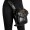 Fashion Punk Waist Bag PU Leather Men's Chest Bag Gothic Black Belt Bag Rivet Moto Biker Shoulder Bag Steampunk Waist Pack