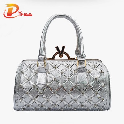 Rhinestone Handbags Designer Denim Handbags Women Leather Handbags Denim Shoulder Bag Womens Messenger Bags