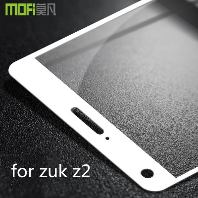 zuk z2 glass MOFi original full cover white edge for lenovo zuk z2 screen protector tempered glass 9H 2.5D front guard 5.0 inch 