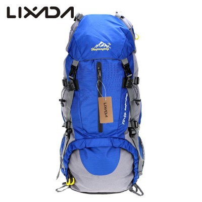 lightweight hiking backpack best day hiking backpack 50L Waterproof Outdoor Bags Sport Hiking Camping Travel Backpack Pack Mountaineering Climbing Knapsack with Rain Cover waterproof hiking backpack