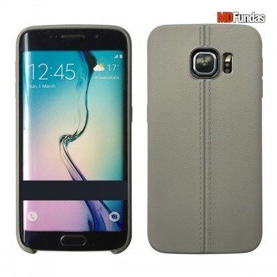 Fashion Double Lines Pattern Case For Samsung Galaxy S6 Edge High Quality TPU Cover For Galaxy S6 Edge