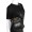 Fashion Punk Waist Bag PU Leather Men's Chest Bag Gothic Black Belt Bag Rivet Moto Biker Shoulder Bag Steampunk Waist Pack