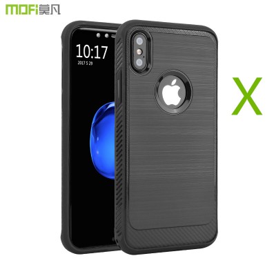 MOFI Phone Case For iphone X edition case cover MOFi back full cover black gray blue for Apple iphoneX case capa coque funda business iX