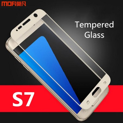 Phone Cases For Samsung For Samsung s7 glass tempered glass screen protector full cover for samsung galaxy s7 tempered glass MOFi original protect film 