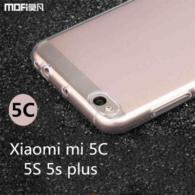 Xiaomi Mi5c case Mi 5C case cover MOFi original xiaomi mi5s case mi5s plus cover silicone clear transparent soft back capa coque 