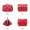 Genuine Leather Small Wallet Ladies Original Coin Purse Metal Hasp Money Coin Purse Women Men Wallet Bag Card package