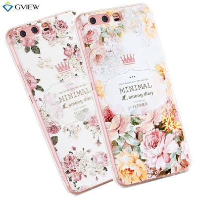 Huawei Honor 9 Case High Quality Soft TPU 3D Relief Painting Stereo Feeling Back Cover Case For Huawei Honor 9 Phone Case