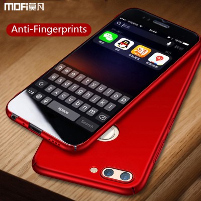 MOFi Case for Huawei nova 2 plus case back cover huawei nova 2 case PC hard red anti-fingerprints capa coque funda nova2 case full cover