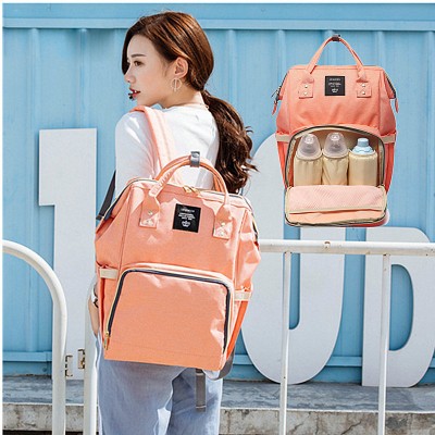 Fashion Brand Large Capacity Baby Bag Travel Backpack Designer Nursing Bag for Baby Mom Backpack Women Carry Care Bags