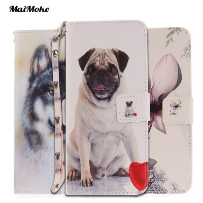 cartoon phone cases New Drawing For iphone 6 Case Cartoon Wolf Leather Cover For iphone 6S Plus Case dog Protection 6 6S Plus 6Plus Phone Bag Covers cartoon cases