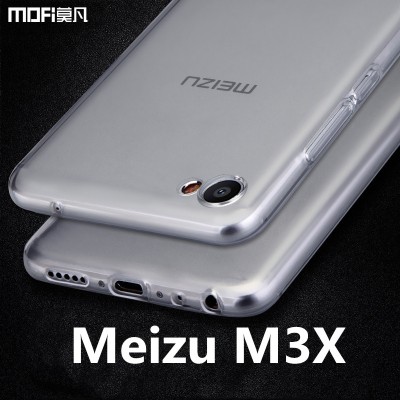 Meizu m3x case cover TPU soft back case meilan X transparent silicon clear untra thin meizu x m3x cover capa coque funda type c 