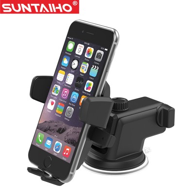 Mobile Cell Phone Holder for Car Suntaiho Car Phone Holder Suction Windshield Mount Stand 360 Adjustable Phone Holder For iPhone Samsung GPS Suporte Movil Car