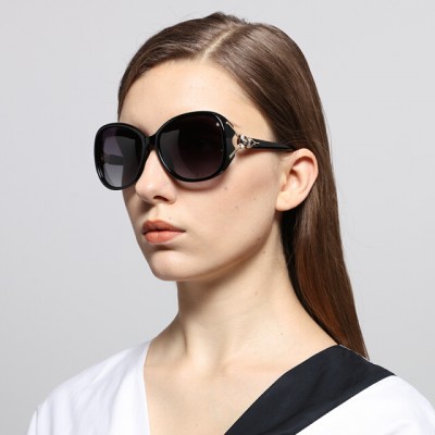 Subtropical (MICROHOT) polarized sunglasses elegant sunglasses fashion women 8842 through coffee color c3