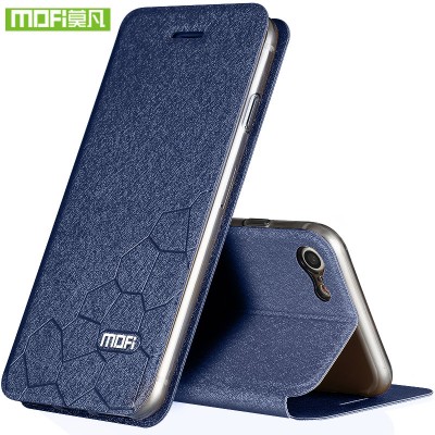 For iphone 8 case 8 plus flip leather wallet luxury brand  for apple iphone 7 case 7 plus cover silicone mofi protector glitter