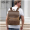Cool Retro 15.6 Inch Genuine Cowhide Leather Laptop Backpack Large Capacity Travel Bag Schoolbag Bookbag Daypack for Men