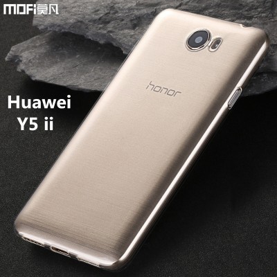Huawei Y5 ii case cover huawei y5ii cover MOFi original TPU soft back case silicon clear huawei honor y5 ll Y5 2case capa coque Phone Cases For huawei 