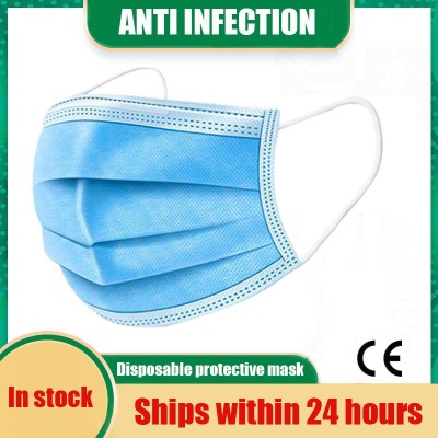 Fast Delivery Disposable Protective Mask 10/300pcs KN95 Mask 3 Layers Anti Bacterial Facial Cover FFP2 FFP3 Anti Dust Mask