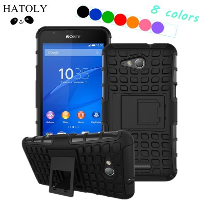 For Cover Sony Xperia E4G Case Hard Silicone Phon Case for Sony Xperia E4G Cover for Sony E4G Phone Bag E2003 E2006 E2053 E2043