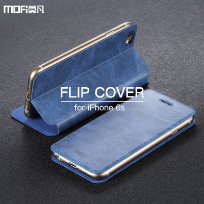 Phone Cases For iphone For iphone 6s case wallet case MOFi PU leather kickstand holder card for iphone 6 case for iphone 6s pocket cover cilp capa 4.7" 